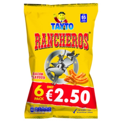 Picture of Tayto Rancheros 6pk 120g PM €2.50  X14